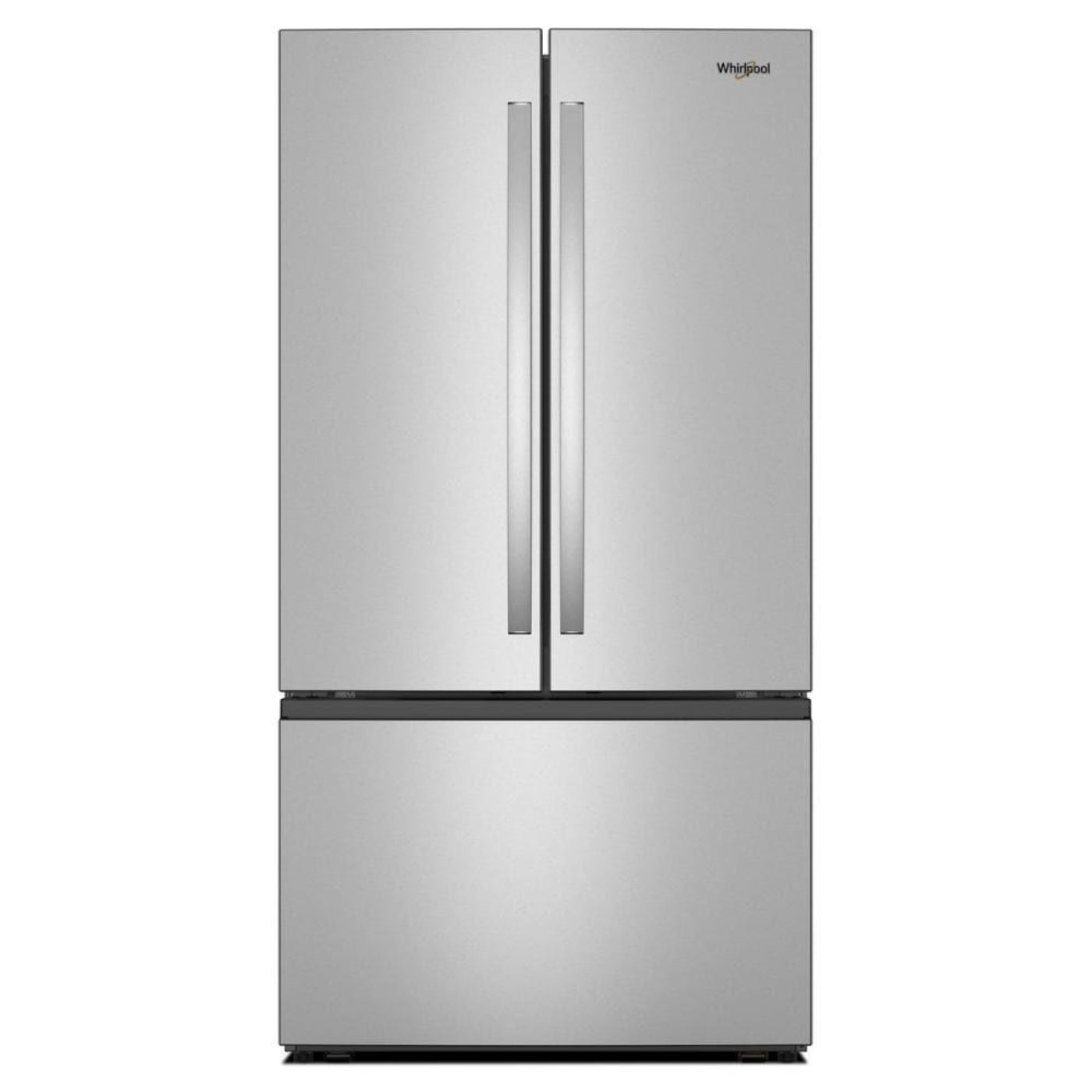 WHIRLPOOL 36-Inch French Door Refrigerator with Interior Water Dispenser - 31 cu. ft. Stainless - WRFF3336SZ