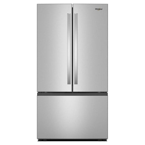 WHIRLPOOL 36-Inch French Door Refrigerator with Interior Water Dispenser - 31 cu. ft. Stainless - WRFF3336SZ