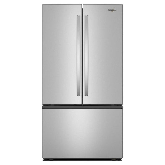 WHIRLPOOL 36-Inch French Door Refrigerator with Interior Water Dispenser - 31 cu. ft. Stainless - WRFF3336SZ