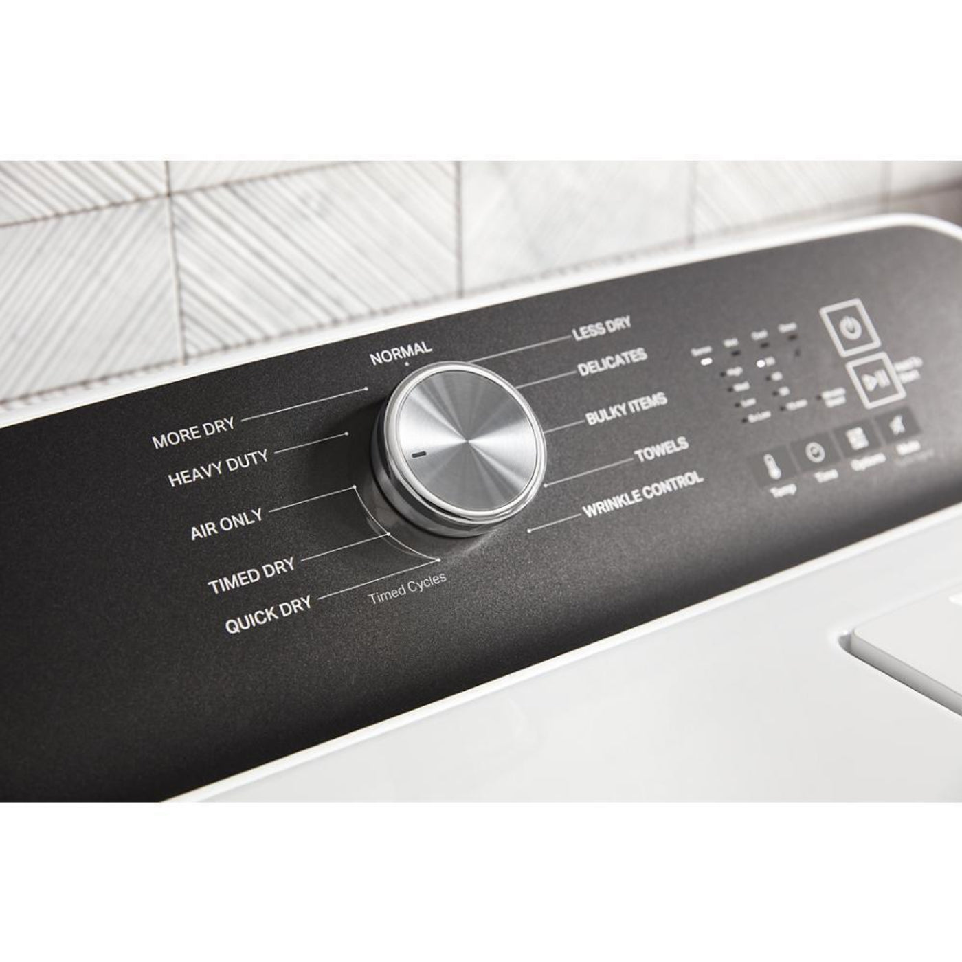 WHIRLPOOL 7.0 Cu. Ft. Long Vent Gas Moisture Sensing Dryer White - WGD500RLW