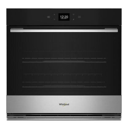 WHIRLPOOL 5.0 Cu. Ft. Single Wall Oven with Air Fry When Connected in Stainless Steel - WOES5930LZ
