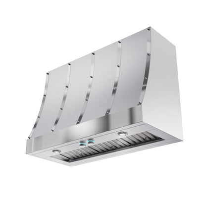 ELICA CATANIA Wall Mount Range Hood 48" wide - NACFM in Stainless Steel - ECTX48SS