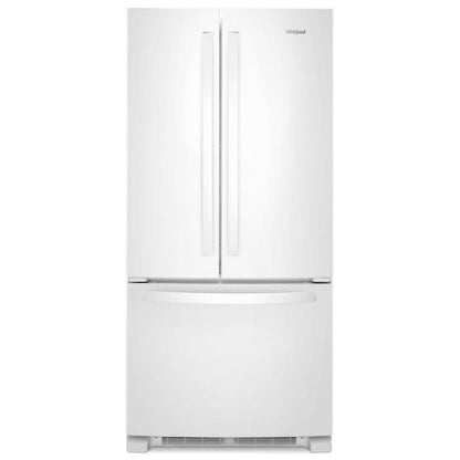 WHIRLPOOL 33-inch Wide French Door Refrigerator - 22 cu. ft. White - WRFF5333PW