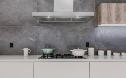 ELICA TOBLINO Wall Mount Range Hood 36" wide - 400CFM in Stainless Steel - ETB436S3