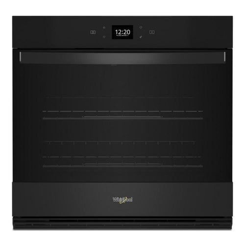WHIRLPOOL 4.3 Cu. Ft. Single Wall Oven with Air Fry When Connected Black - WOES5027LB
