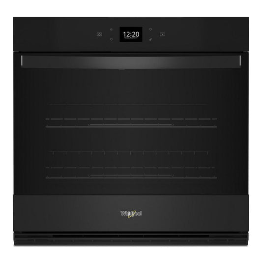 WHIRLPOOL 4.3 Cu. Ft. Single Wall Oven with Air Fry When Connected Black - WOES5027LB
