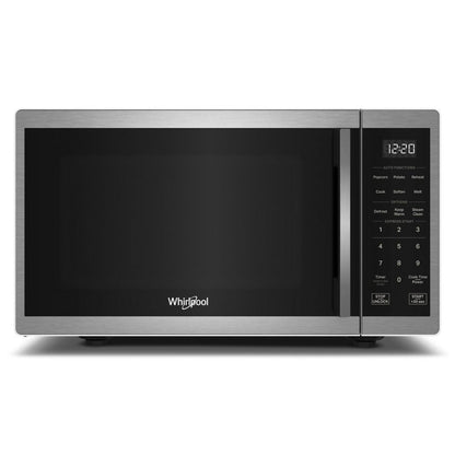 WHIRLPOOL 0.9 cu. ft. in Stainless Steel Countertop Microwave With Steam Clean - 900 watt in Stainless Steel - WMCS3019RS