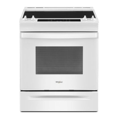 WHIRLPOOL 4.8 Cu. Ft. Whirlpool Electric Range with Frozen Bake Technology White - WEE515S0LW