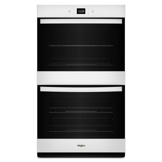 WHIRLPOOL 10.0 Total Cu. Ft. Double Wall Oven with Air Fry When Connected White - WOED5030LW