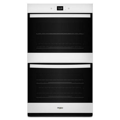 WHIRLPOOL 10.0 Total Cu. Ft. Double Wall Oven with Air Fry When Connected White - WOED5030LW