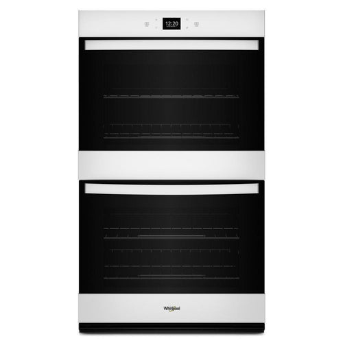WHIRLPOOL 8.6 Total Cu. Ft. Double Wall Oven with Air Fry When Connected White - WOED5027LW