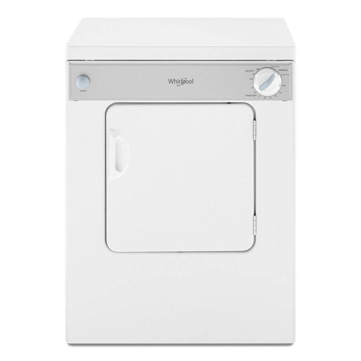 WHIRLPOOL 3.4 cu. ft. Compact Front Load Dryer with Flexible Installation White - LDR3822PQ