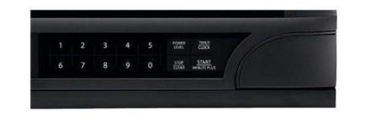 SHARP 1.5 cu. ft. 1100W Black Sharp Over-the-Counter Carousel Microwave Oven - R1210TY