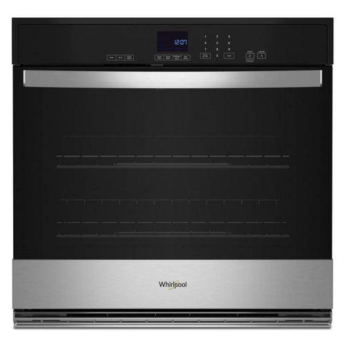 WHIRLPOOL 4.3 Cu. Ft. Single Self-Cleaning Wall Oven in Stainless Steel - WOES3027LS