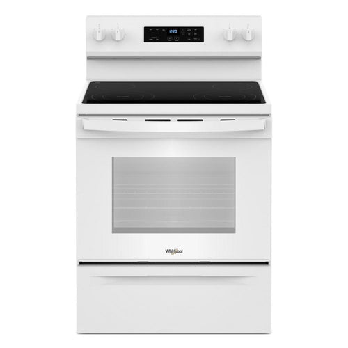 WHIRLPOOL 30-inch Electric Range with No Preheat Mode White - WFES3030RW