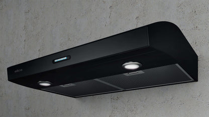 ELICA ALLASIO BLACK Undercabinet Range Hood 30" wide - 300CFM Black - EAL330B1