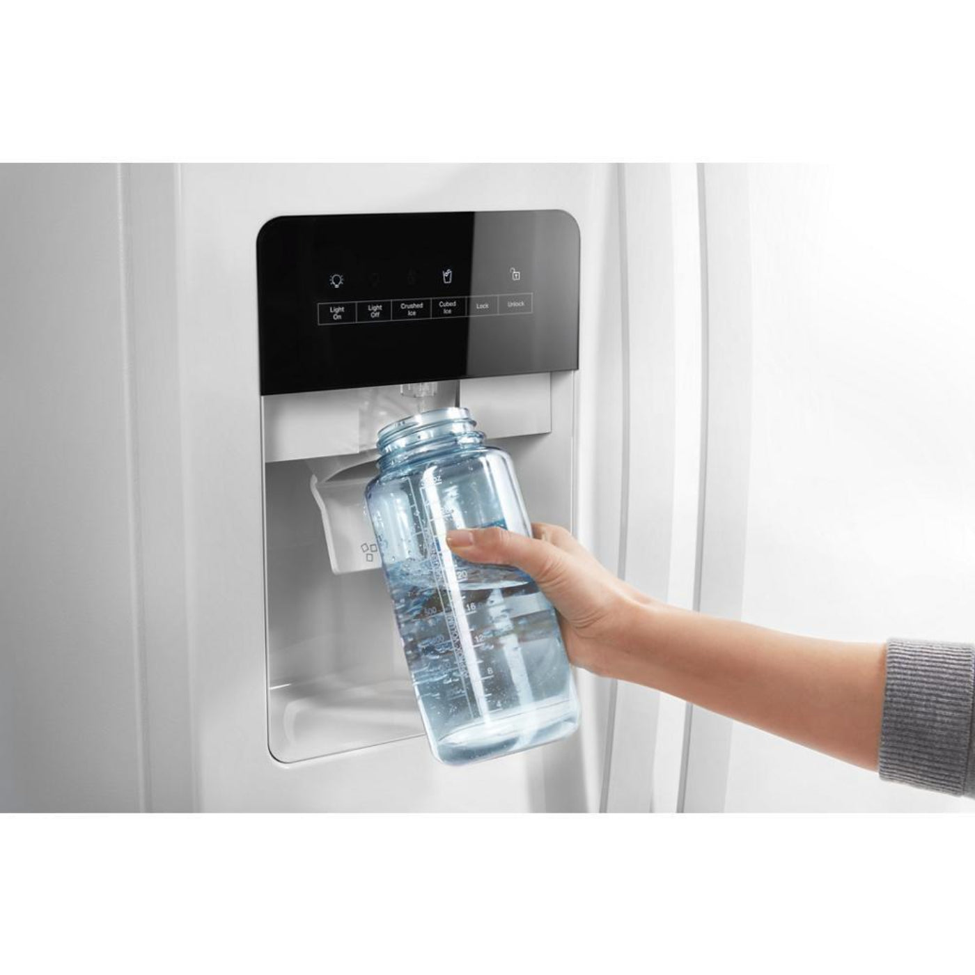 WHIRLPOOL 36-inch Wide Side-by-Side Refrigerator - 24 cu. ft. White - WRS315SDHW