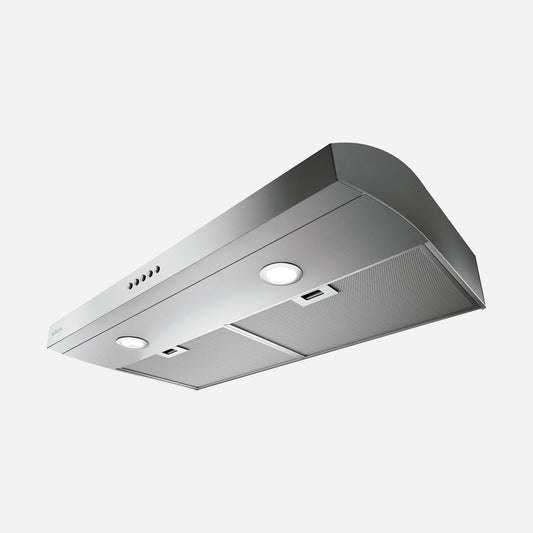ELICA ALLASIO Undercabinet Range Hood 36" wide - 300CFM in Stainless Steel - EAL336S1