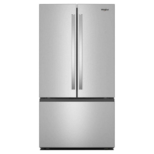 WHIRLPOOL 36-Inch French Door Refrigerator with Ice Maker - 31 cu. ft. in Stainless Steel - WRFF3136SZ