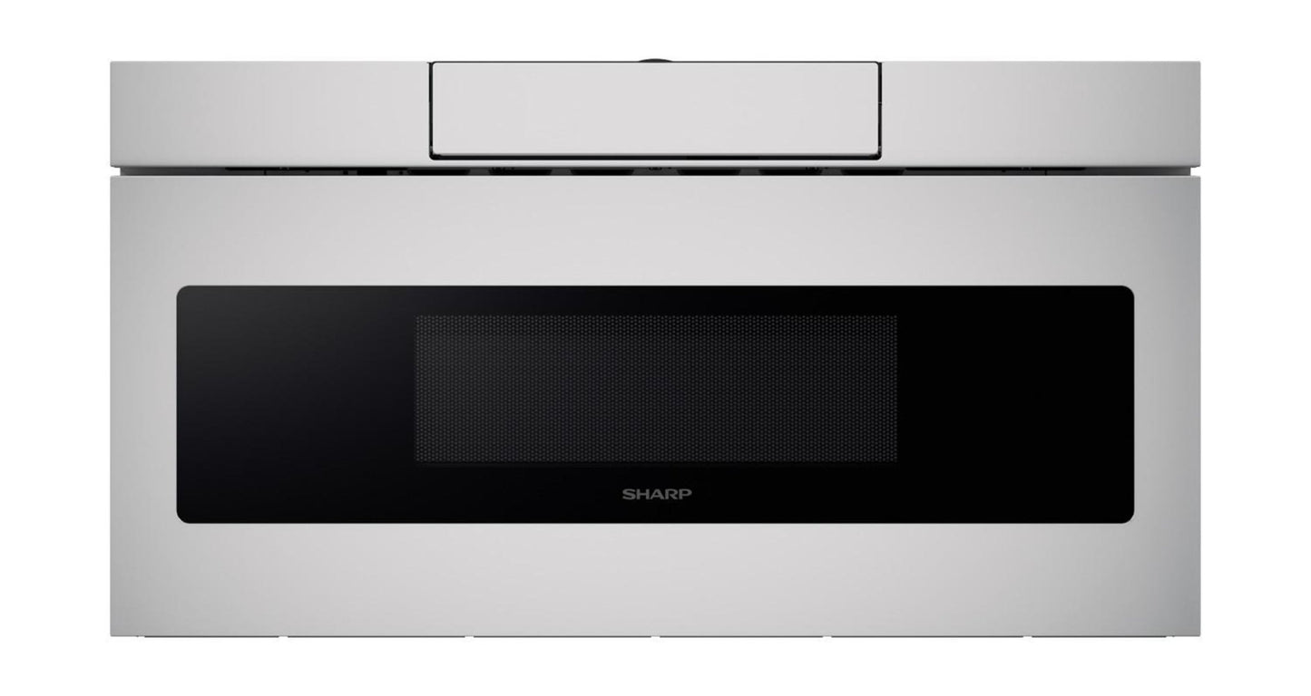 SHARP 30 In. 1.2 Cu. Ft. 950W Sharp Stainless Steel Microwave Drawer Oven - SMD3070ASY
