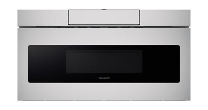 SHARP 30 In. 1.2 Cu. Ft. 950W Sharp Stainless Steel Microwave Drawer Oven - SMD3070ASY