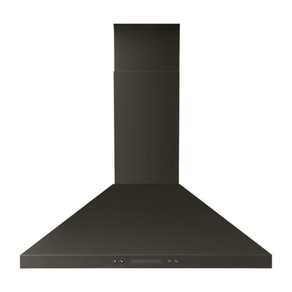 WHIRLPOOL 30" Chimney Wall Mount Range Hood with Dishwasher-Safe Grease Filters Black in Stainless Steel - WVW93UC0LV