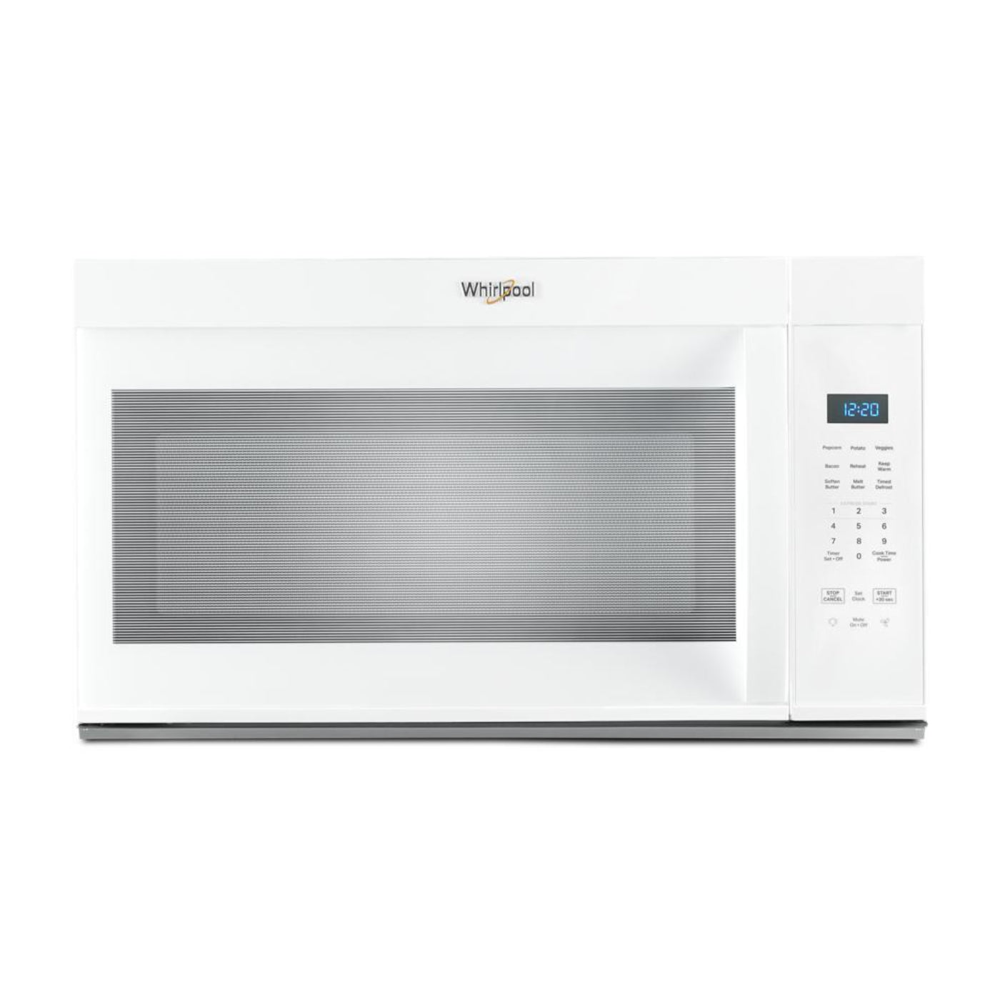 WHIRLPOOL 30 W 1.7 cu. ft Over the range Microwave with 1000-Watts Cooking Power White - WMMS3130RW