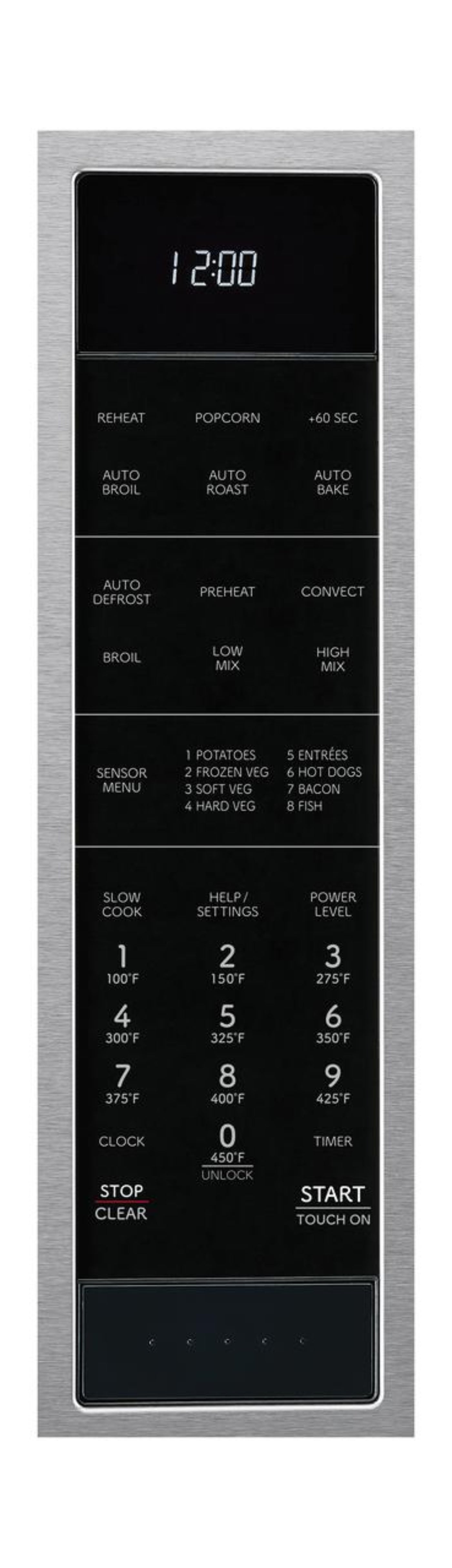 SHARP Sharp 1.5 cu. ft. 900W in Stainless Steel Convection Countertop Microwave Oven - SMC1585KS