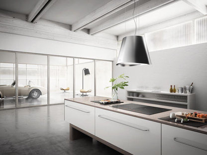 ELICA EASY Island Range Hood 20 1/4 wide - 350CFM in Stainless Steel - EES320SS