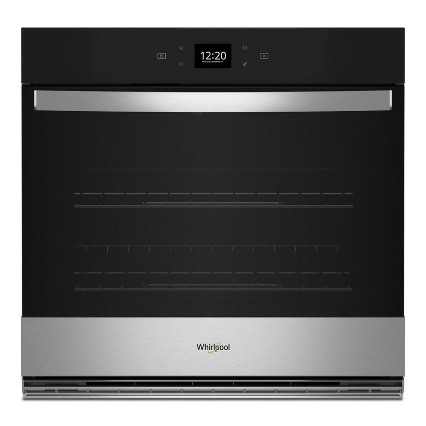 WHIRLPOOL 30-Inch Single Wall Oven with Air Fry When Connected - 5.0 Cu. Ft. Stainless - WOES5030LZ