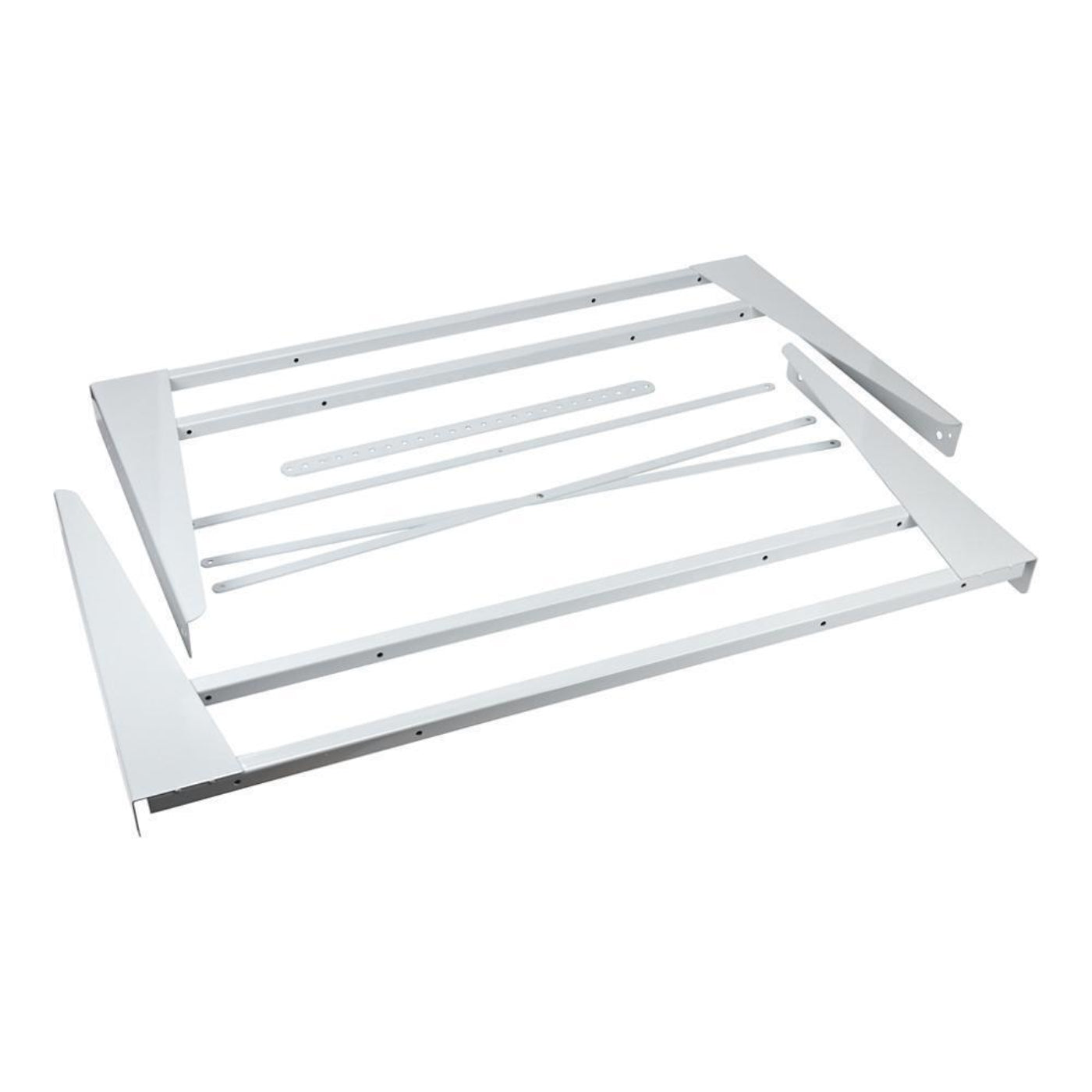 WHIRLPOOL Compact Washer and Dryer Stacking Kit, White, fits compact LCR5232, LCR7244, LCE4332 models, with 1 metal frame stand White - 49971