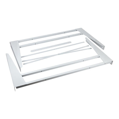 WHIRLPOOL Compact Washer and Dryer Stacking Kit, White, fits compact LCR5232, LCR7244, LCE4332 models, with 1 metal frame stand White - 49971