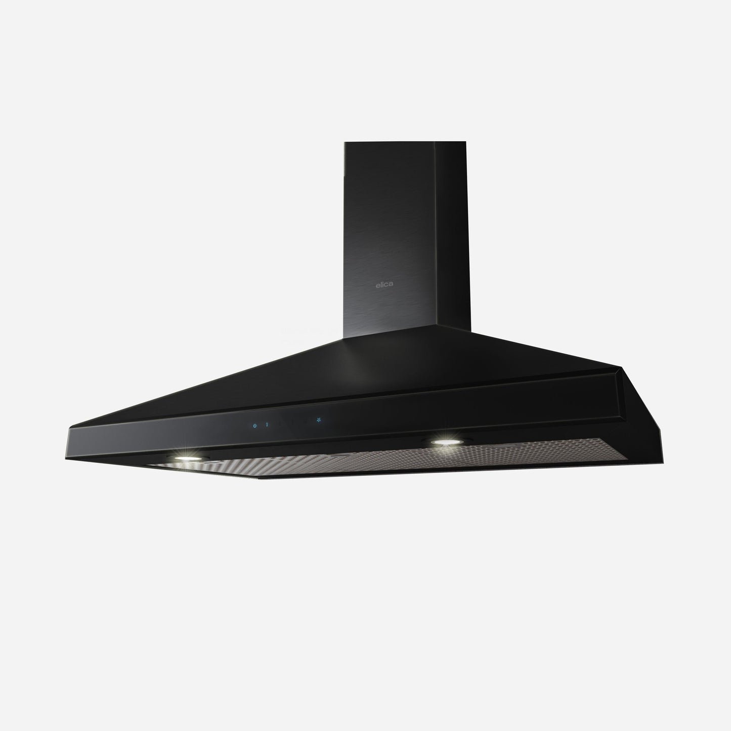ELICA VARNA BLACK Wall Mount Range Hood 36" wide - 600CFM Black in Stainless Steel - EVR636BL