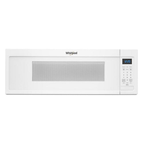 WHIRLPOOL 1.1 cu. ft. Low Profile Microwave Hood Combination White - WML35011KW