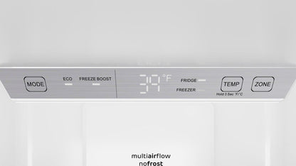 SHARP Sharp 24 in. Bottom-Freezer Counter-Depth Refrigerator - SJB1255GS
