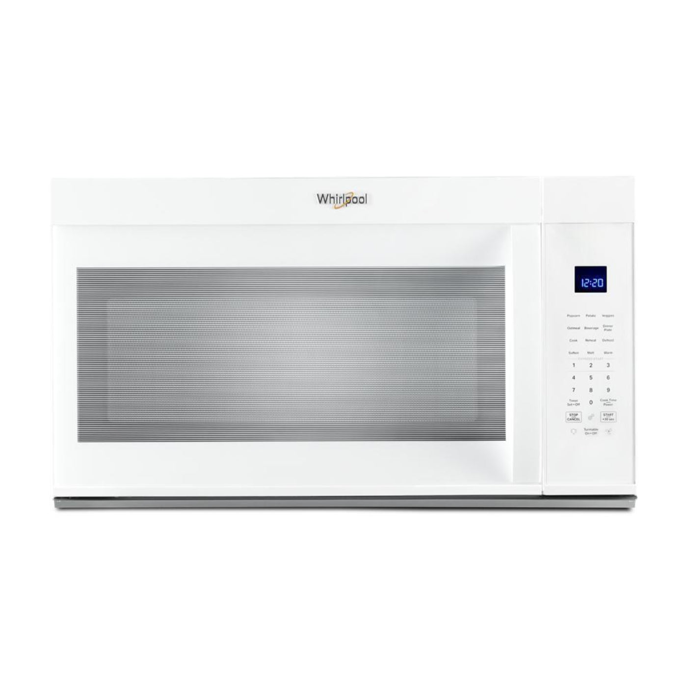 WHIRLPOOL 30-inch Wide Over the Range Microwave with Sensor Cooking - 1.9 cu. ft. White - WMMS3330RW