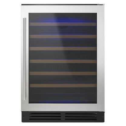 WHIRLPOOL 24" Undercounter Wine Center with Custom Temperature Control in Stainless Steel - WUW35X24DS