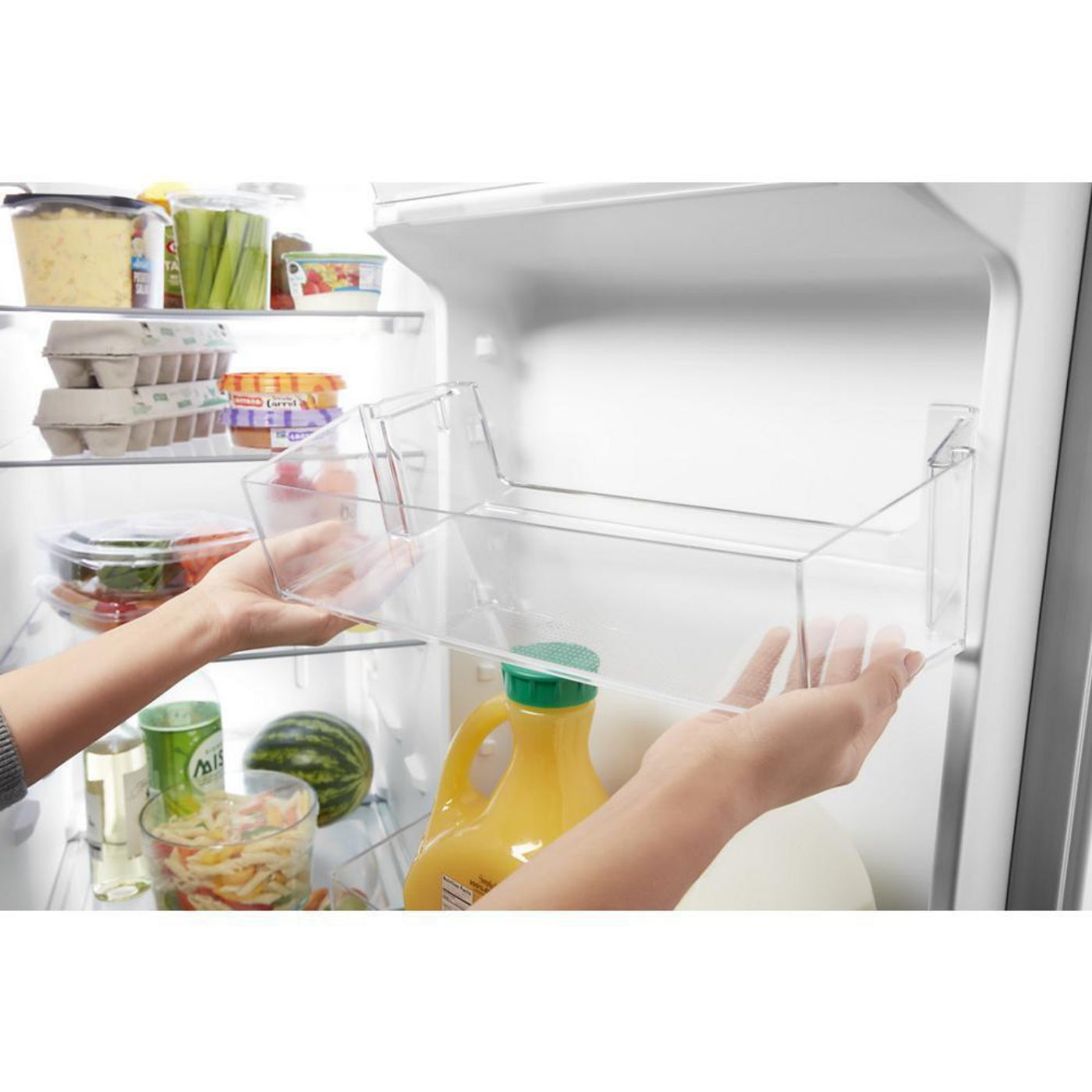 WHIRLPOOL 36-inch Wide Side-by-Side Refrigerator - 24 cu. ft. White - WRS315SDHW