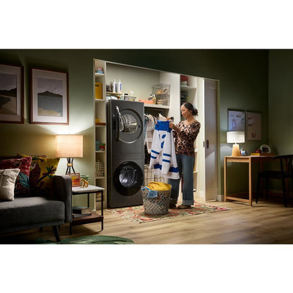 WHIRLPOOL WFH5424SJ Compact ENERGY STAR® Ventless Heat Pump Laundry Tower with 2.7-cu ft Washer and Electric 4.3-cu ft Dryer Stainless