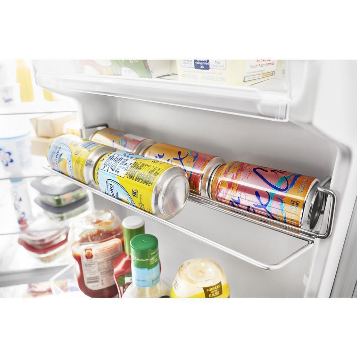 WHIRLPOOL 33-inch Wide Side-by-Side Refrigerator - 21 cu. ft. Black - WRS321SDHB