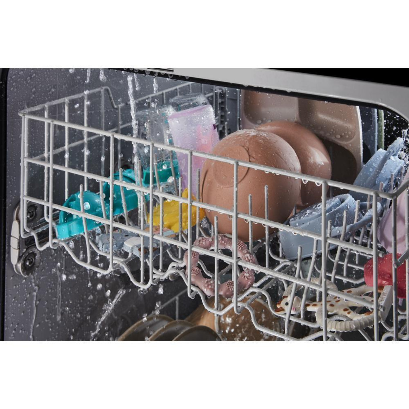 WHIRLPOOL Quiet Dishwasher with Boost Cycle White - WDF341PAPW