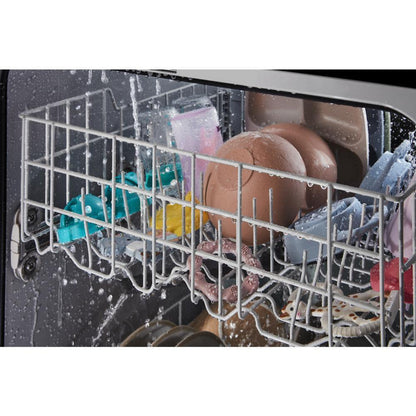WHIRLPOOL Quiet Dishwasher with Boost Cycle White - WDF341PAPW