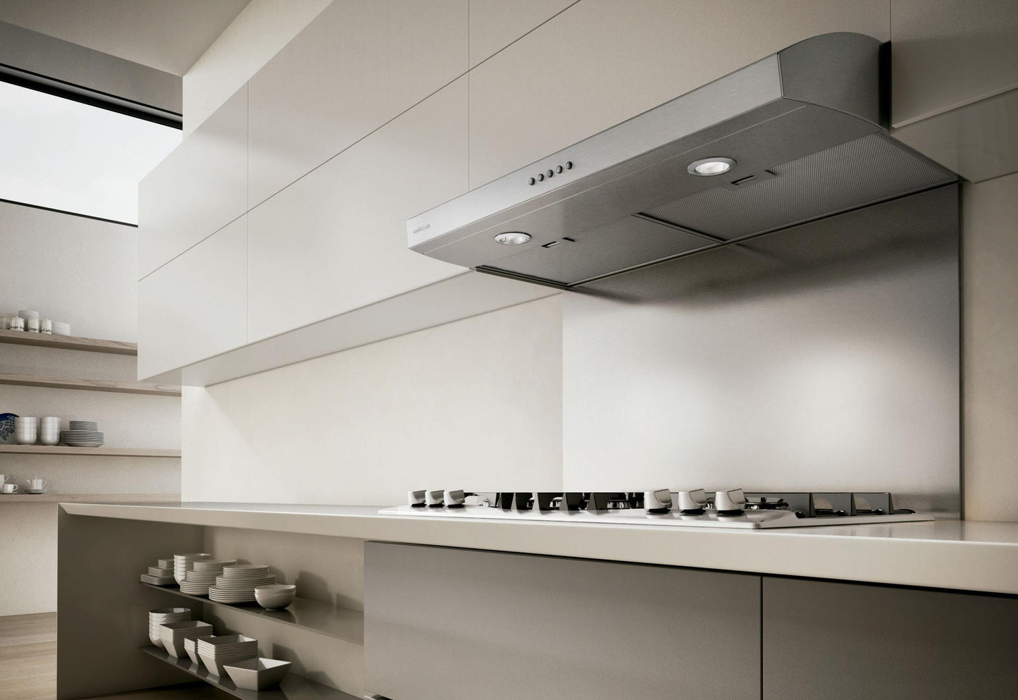 ELICA ALLASIO Undercabinet Range Hood 36" wide - 300CFM in Stainless Steel - EAL336S1