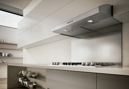 ELICA ALLASIO Undercabinet Range Hood 36" wide - 300CFM in Stainless Steel - EAL336S1