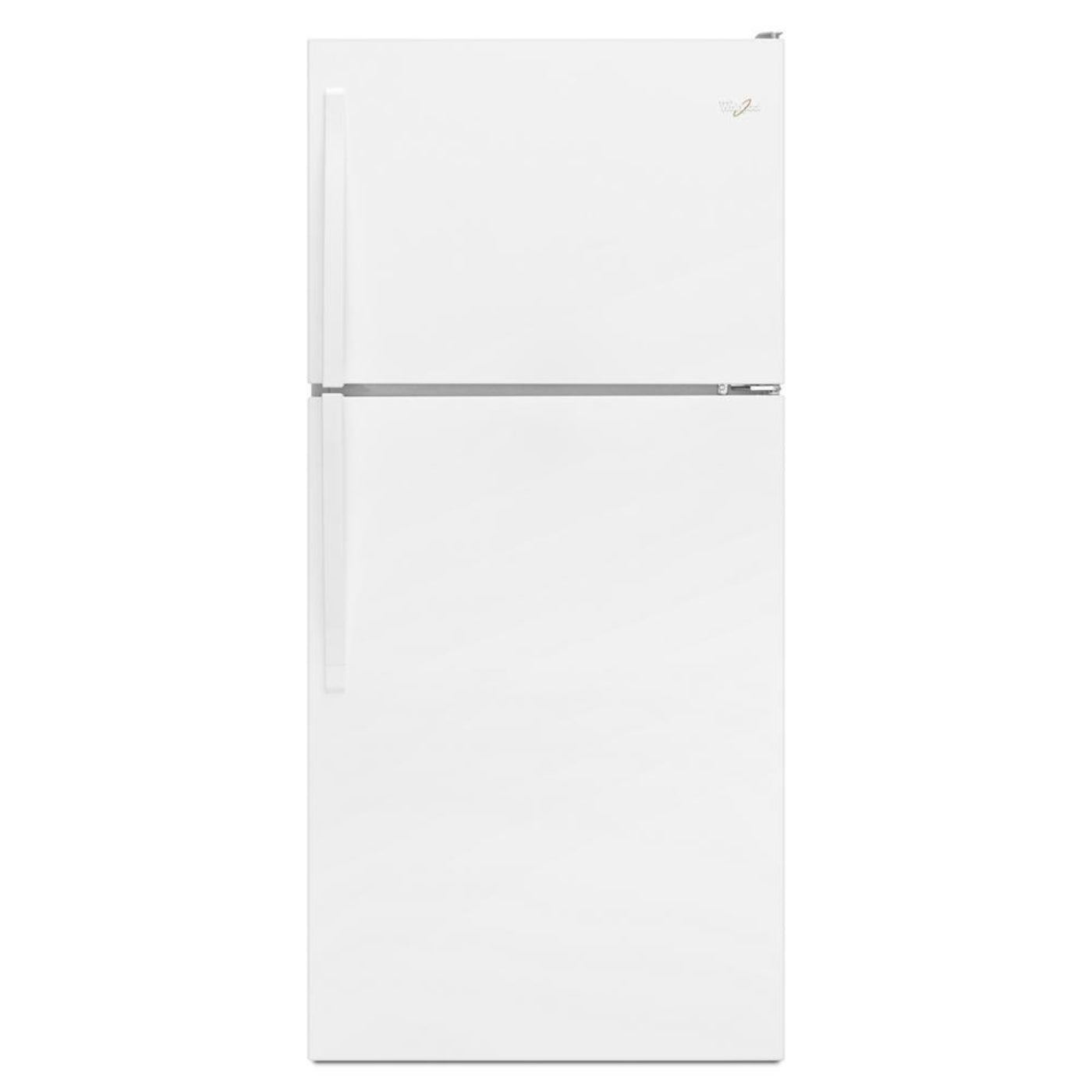 WHIRLPOOL 30-inch Wide Top Freezer Refrigerator - 18 cu. ft. White - WRT318FZDW
