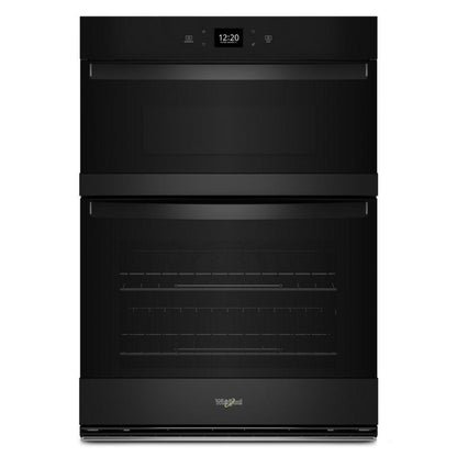 WHIRLPOOL 6.4 Total Cu. Ft. Combo Wall Oven with Air Fry When Connected Black - WOEC5030LB
