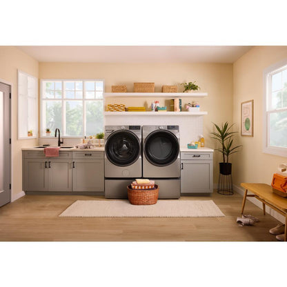 WHIRLPOOL WED5720RR 7.4 cu. ft. Smart Front Load ENERGY STAR® Electric Dryer with Wrinkle Shield™ Option Silver