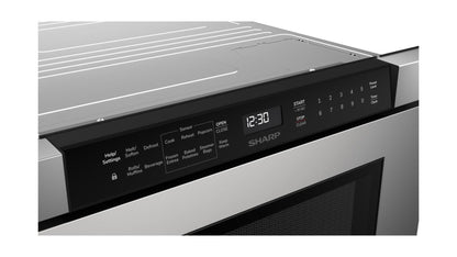 Asko SHARP 24 in. 1.2 cu. ft. Built-In in Stainless Steel Microwave Drawer Oven - SMD2440JS