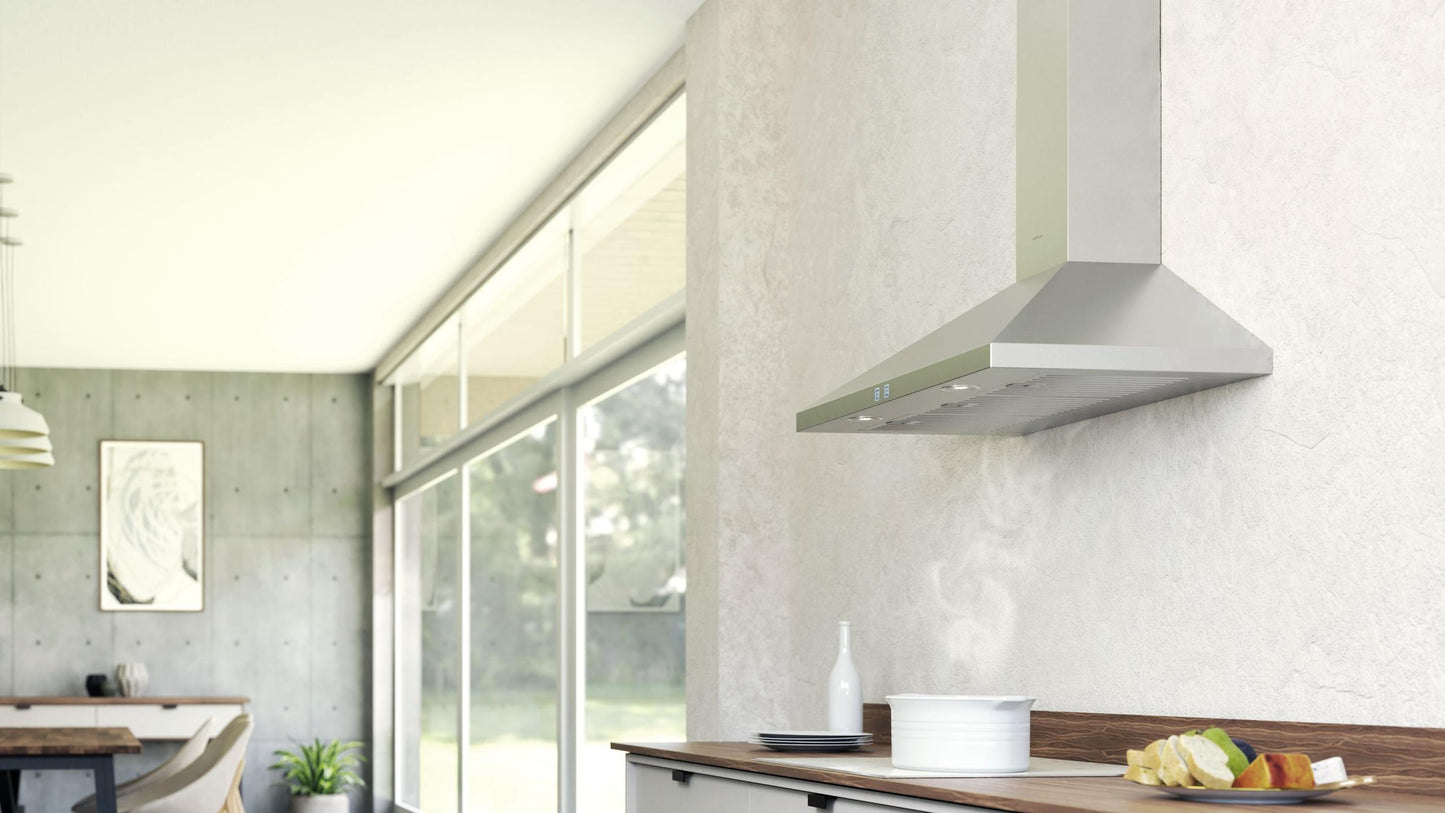 ELICA EBS630SS BOLSENA Wall Mount Range Hood 30" wide - 600CFM in Stainless Steel - EBS630SS