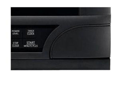SHARP 1.5 cu. ft. 1100W Black Sharp Over-the-Counter Carousel Microwave Oven - R1210TY
